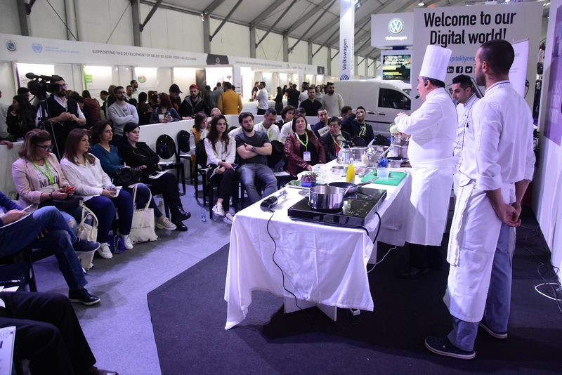 Le Cordon Bleu live cooking demonstration with Chef Emil Minev